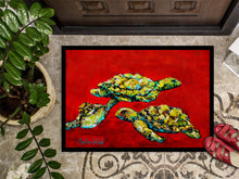 Load image into Gallery viewer, Drifting Home Turtles Doormat - 18x27 Decorative Floor Mat – Indoor/Outdoor Rug with Artistic Flair MW1274MAT