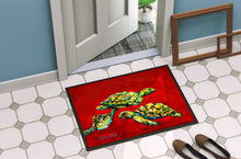 Load image into Gallery viewer, Drifting Home Turtles Doormat - 18x27 Decorative Floor Mat – Indoor/Outdoor Rug with Artistic Flair MW1274MAT