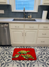 Load image into Gallery viewer, Drifting Home Turtles Machine Washable Memory Foam Mat MW1274RUG