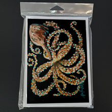 Load image into Gallery viewer, Eye On You Octopus Greeting Cards - Blank Note Cards – 8-Pack of Artist-Designed Cards with Envelopes