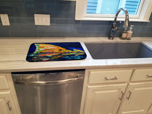 Load image into Gallery viewer, Flipper Red Fish Dish Drying Mat – Absorbent, Artistic Kitchen Essentials MW1276DDM