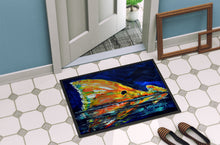 Load image into Gallery viewer, Flipper Red Fish Doormat - 18x27 Decorative Floor Mat – Indoor/Outdoor Rug with Artistic Flair MW1276MAT