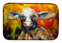 Load image into Gallery viewer, Happy Cow Dish Drying Mat – Absorbent, Artistic Kitchen Essentials MW1277DDM