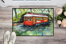 Load image into Gallery viewer, Little Red Street Car Doormat - 24x36 Decorative Floor Mat – Indoor/Outdoor Rug with Artistic Flair MW1278JMAT