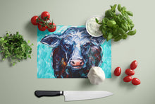 Load image into Gallery viewer, Moo Cow Glass Cutting Boards – Durable, Decorative Kitchen Art Large MW1280LCB