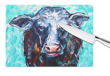 Load image into Gallery viewer, Moo Cow Glass Cutting Boards – Durable, Decorative Kitchen Art Large MW1280LCB