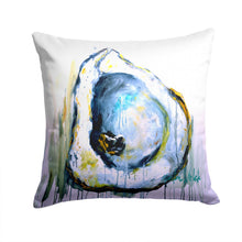 Load image into Gallery viewer, Aqua Sand Oyster Throw Pillow - 14x14 Decorative Pillow – Art for Your Home &amp; Patio MW1300PW1414