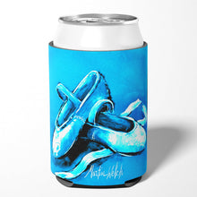 Load image into Gallery viewer, Ballet Shoes Aqua Blue Can or Bottle Hugger MW1303CC
