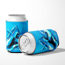 Load image into Gallery viewer, Ballet Shoes Aqua Blue Can or Bottle Hugger MW1303CC