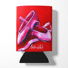 Load image into Gallery viewer, Ballet Shoes Red Can or Bottle Hugger MW1306CC