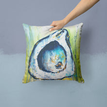 Load image into Gallery viewer, Blue Rock Oyster Throw Pillow - 14x14 Decorative Pillow – Art for Your Home &amp; Patio MW1308PW1414