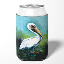 Load image into Gallery viewer, Blue Stand White Pelican Can or Bottle Hugger MW1309CC