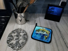 Load image into Gallery viewer, Bobby Bass Pot Holders - Set of 2 Decorative Kitchen Helpers | Made in the USA MW1310PTHD