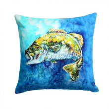 Load image into Gallery viewer, Bobby Bass Throw Pillow - 14x14 Decorative Pillow – Art for Your Home &amp; Patio MW1310PW1414