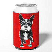 Load image into Gallery viewer, Boston Terrier Runt Can or Bottle Hugger MW1314CC
