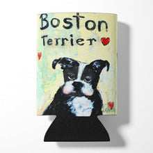 Load image into Gallery viewer, Boston Terrier Where's my Bibb Can or Bottle Hugger MW1316CC