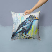Load image into Gallery viewer, Burnt Corn Raven Throw Pillow - 14x14 Decorative Pillow – Art for Your Home &amp; Patio MW1318PW1414