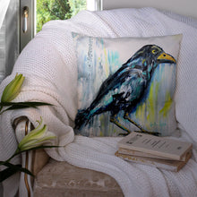 Load image into Gallery viewer, Burnt Corn Raven Throw Pillow - 14x14 Decorative Pillow – Art for Your Home &amp; Patio MW1318PW1414