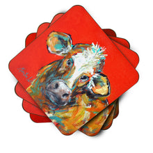 Load image into Gallery viewer, Cow Caught Red Handed Too Foam Coaster  MW1319FC