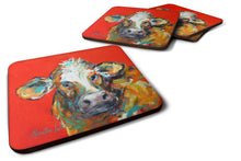 Load image into Gallery viewer, Cow Caught Red Handed Too Foam Coaster  MW1319FC