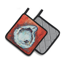 Load image into Gallery viewer, Char Broiled Oyster Pot Holders - Set of 2 Decorative Kitchen Helpers | Made in the USA MW1321PTHD