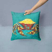 Load image into Gallery viewer, Crab Tunnel Throw Pillow - 14x14 Decorative Pillow – Art for Your Home &amp; Patio MW1322PW1414