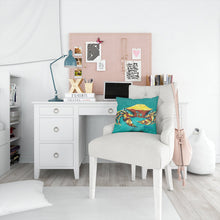 Load image into Gallery viewer, Crab Tunnel Throw Pillow - 14x14 Decorative Pillow – Art for Your Home &amp; Patio MW1322PW1414