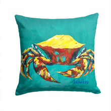Load image into Gallery viewer, Crab Tunnel Throw Pillow - 14x14 Decorative Pillow – Art for Your Home &amp; Patio MW1322PW1414