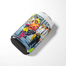 Load image into Gallery viewer, Mardi Gras Dancin' in the Street Can or Bottle Hugger MW1324CC