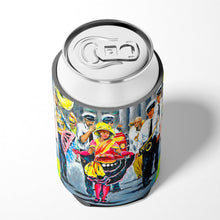 Load image into Gallery viewer, Mardi Gras Dancin' in the Street Can or Bottle Hugger MW1324CC
