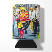 Load image into Gallery viewer, Mardi Gras Dancin' in the Street Can or Bottle Hugger MW1324CC