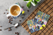 Load image into Gallery viewer, French Quarter Frolic Foam Coaster  MW1328FC