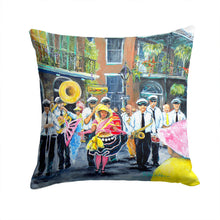 Load image into Gallery viewer, French Quarter Frolic Throw Pillow - 14x14 Decorative Pillow – Art for Your Home &amp; Patio MW1328PW1414