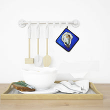 Load image into Gallery viewer, Oyster Gray Shell Pot Holders - Set of 2 Decorative Kitchen Helpers | Made in the USA MW1329PTHD