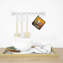 Load image into Gallery viewer, Happy Cow Pot Holders - Set of 2 Decorative Kitchen Helpers | Made in the USA MW1331PTHD