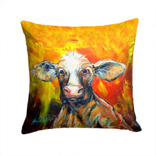 Load image into Gallery viewer, Happy Cow Throw Pillow - 14x14 Decorative Pillow – Art for Your Home &amp; Patio MW1331PW1414