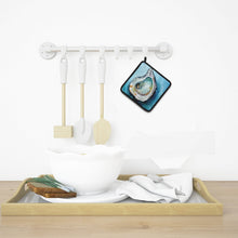 Load image into Gallery viewer, Oyster J Mac Pot Holders - Set of 2 Decorative Kitchen Helpers | Made in the USA MW1332PTHD