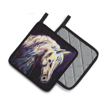 Load image into Gallery viewer, Knight Horse Pot Holders - Set of 2 Decorative Kitchen Helpers | Made in the USA MW1333PTHD