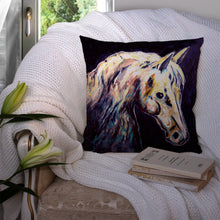 Load image into Gallery viewer, Knight Horse Throw Pillow - 14x14 Decorative Pillow – Art for Your Home &amp; Patio MW1333PW1414