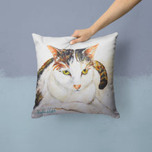 Load image into Gallery viewer, Lanie Cat Throw Pillow - 14x14 Decorative Pillow – Art for Your Home &amp; Patio MW1334PW1414
