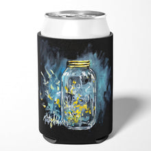 Load image into Gallery viewer, Lightning Bugs Can or Bottle Hugger MW1335CC