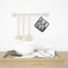 Load image into Gallery viewer, Melted Heart Pot Holders - Set of 2 Decorative Kitchen Helpers | Made in the USA MW1337PTHD