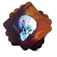 Load image into Gallery viewer, Skeleton My Best Side Foam Coaster  MW1341FC