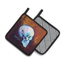 Load image into Gallery viewer, Skeleton My Best Side Pot Holders - Set of 2 Decorative Kitchen Helpers | Made in the USA MW1341PTHD