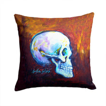 Load image into Gallery viewer, Skeleton My Best Side Throw Pillow - 14x14 Decorative Pillow – Art for Your Home &amp; Patio MW1341PW1414