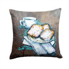 Load image into Gallery viewer, Beignets Piping Hot Throw Pillow - 14x14 Decorative Pillow – Art for Your Home &amp; Patio MW1344PW1414