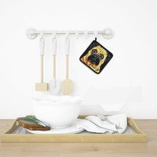 Load image into Gallery viewer, Pug It Out Pot Holders - Set of 2 Decorative Kitchen Helpers | Made in the USA MW1346PTHD