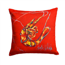 Load image into Gallery viewer, Red Shrimp Throw Pillow - 14x14 Decorative Pillow – Art for Your Home &amp; Patio MW1347PW1414