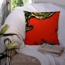 Load image into Gallery viewer, Scared Crow Throw Pillow - 14x14 Decorative Pillow – Art for Your Home &amp; Patio MW1348PW1414