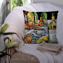 Load image into Gallery viewer, Sit a Spell Throw Pillow - 14x14 Decorative Pillow – Art for Your Home &amp; Patio MW1349PW1414